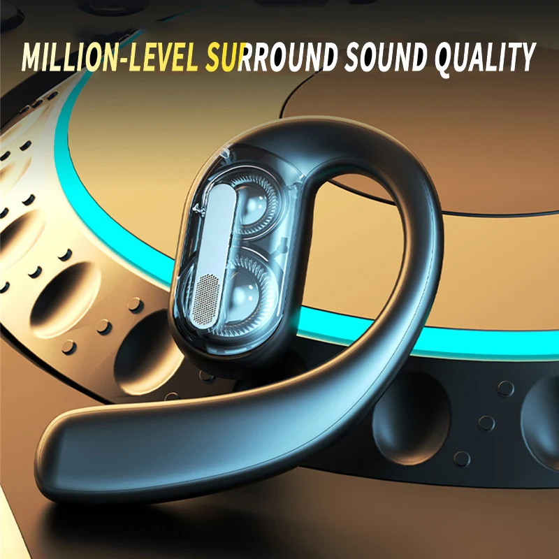 Earphone Sport Hook - Draadloze Bluetooth-hoofdtelefoon Volledig open headset Luchtgeleiding