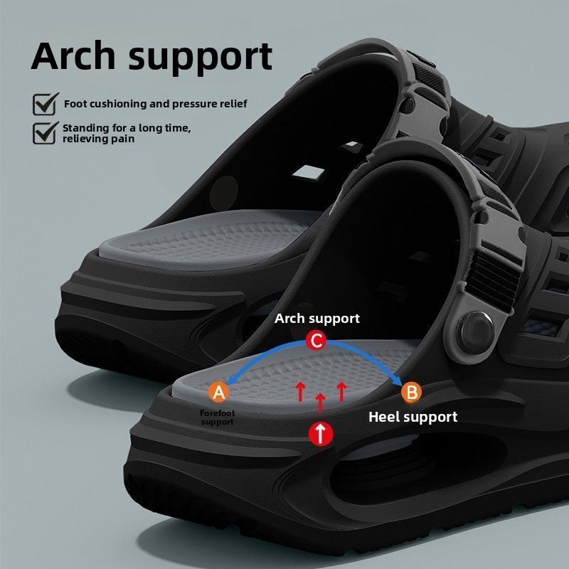 Insole Arch Support - Steunzool Antislip Zachte zool Ademende zomerholle