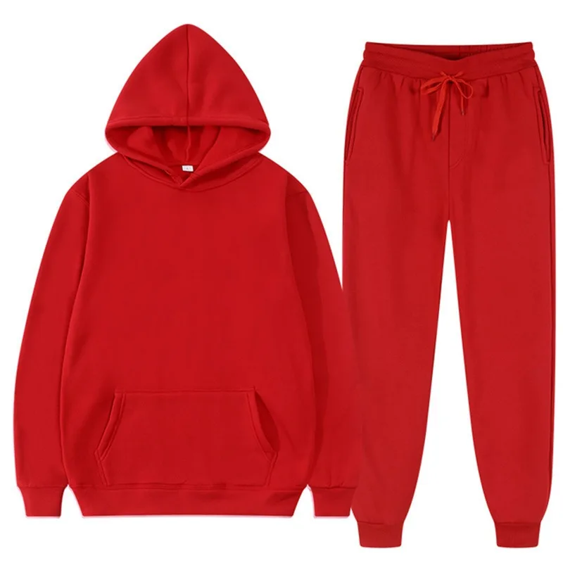 Running Gear For Men - Heren trainingspak 2-delige set met capuchon