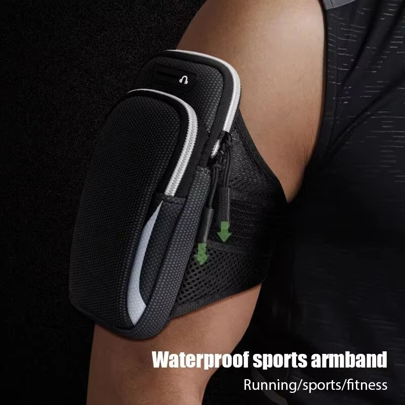 Earphone Sport Hook - Universele telefoonarmband Outdoor Fitness Running Sportarmband