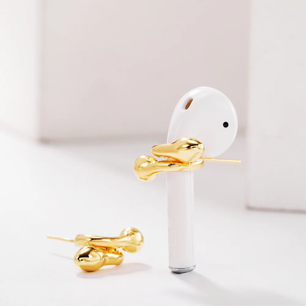 Anti-verloren oorbel gouden ri - Earphone Sport Hook recensie en prijs