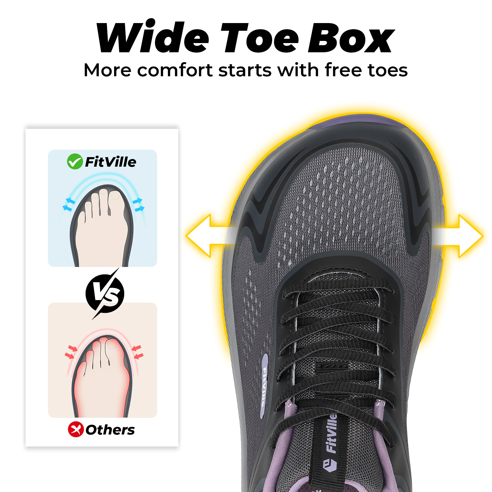 Fitville Dames Sportschoenen,  - Insole Arch Support recensie en prijs