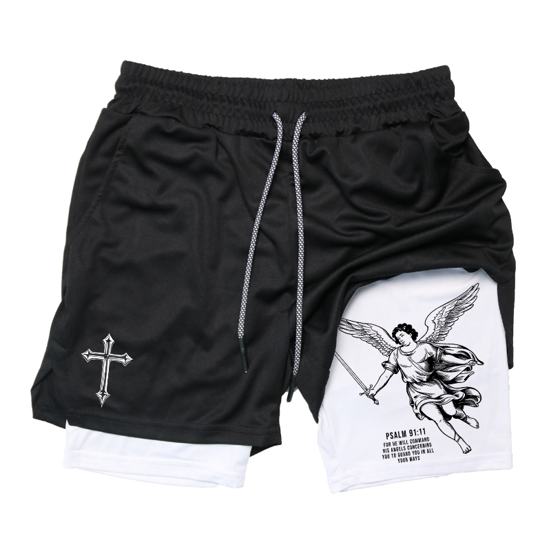 Angel Cross Graphic 2-in-1 wor - Running Gear For Men recensie en prijs