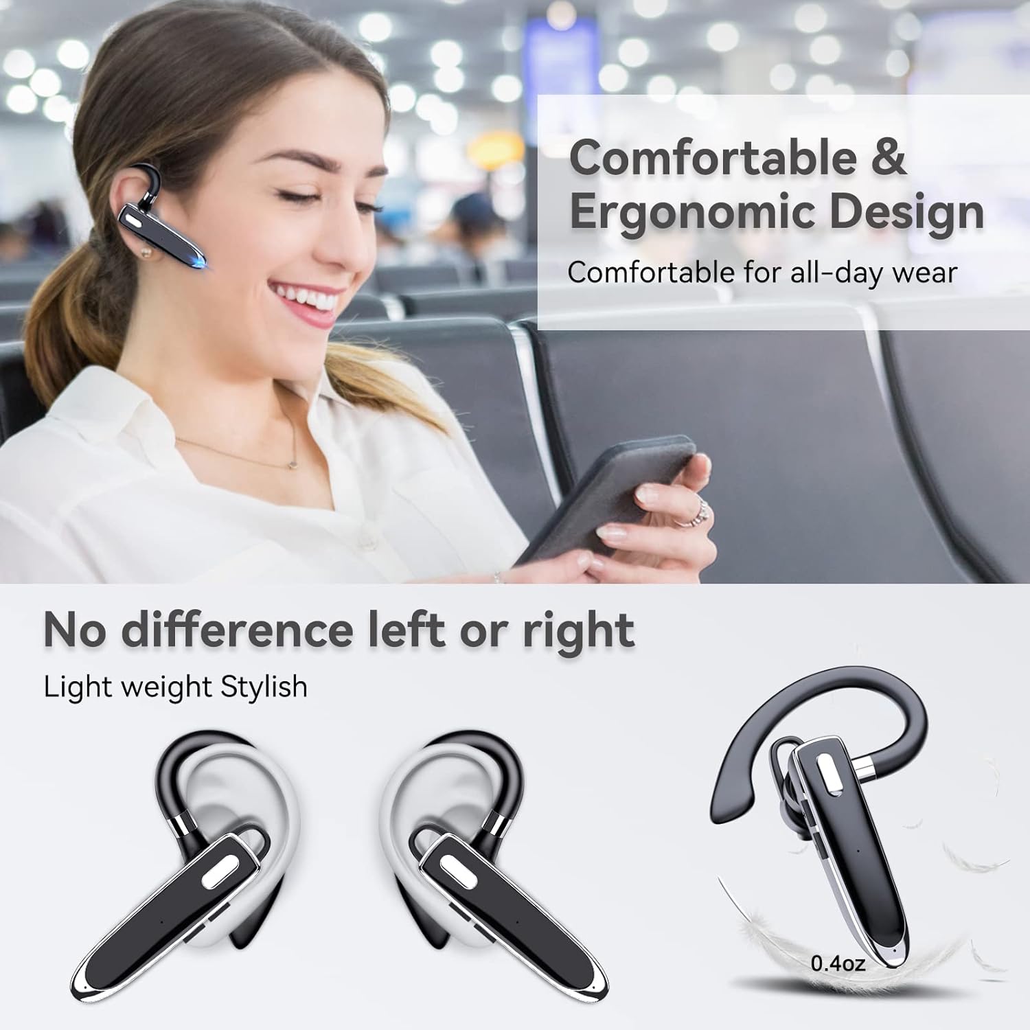 NIEUW Bluetooth V6.1 Drive-oor - Earphone Sport Hook recensie en prijs