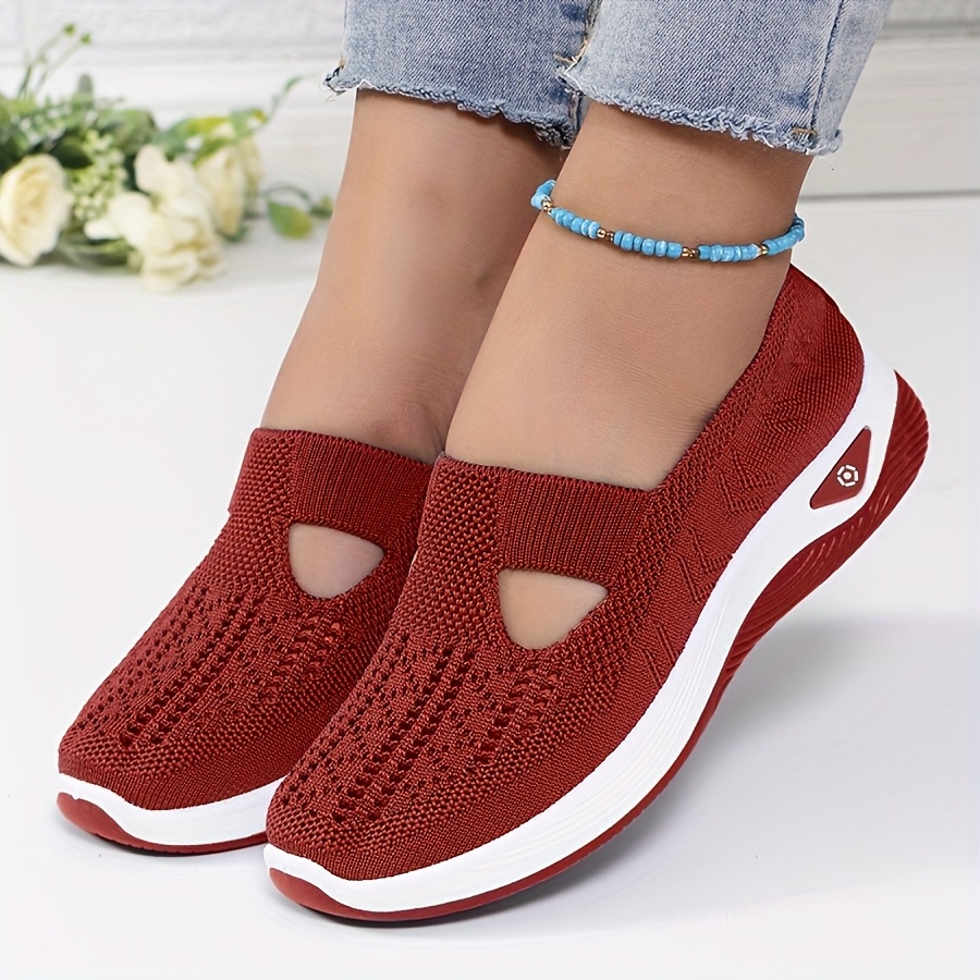 Dames lente zomer gebreide sli - Insole Arch Support recensie en prijs