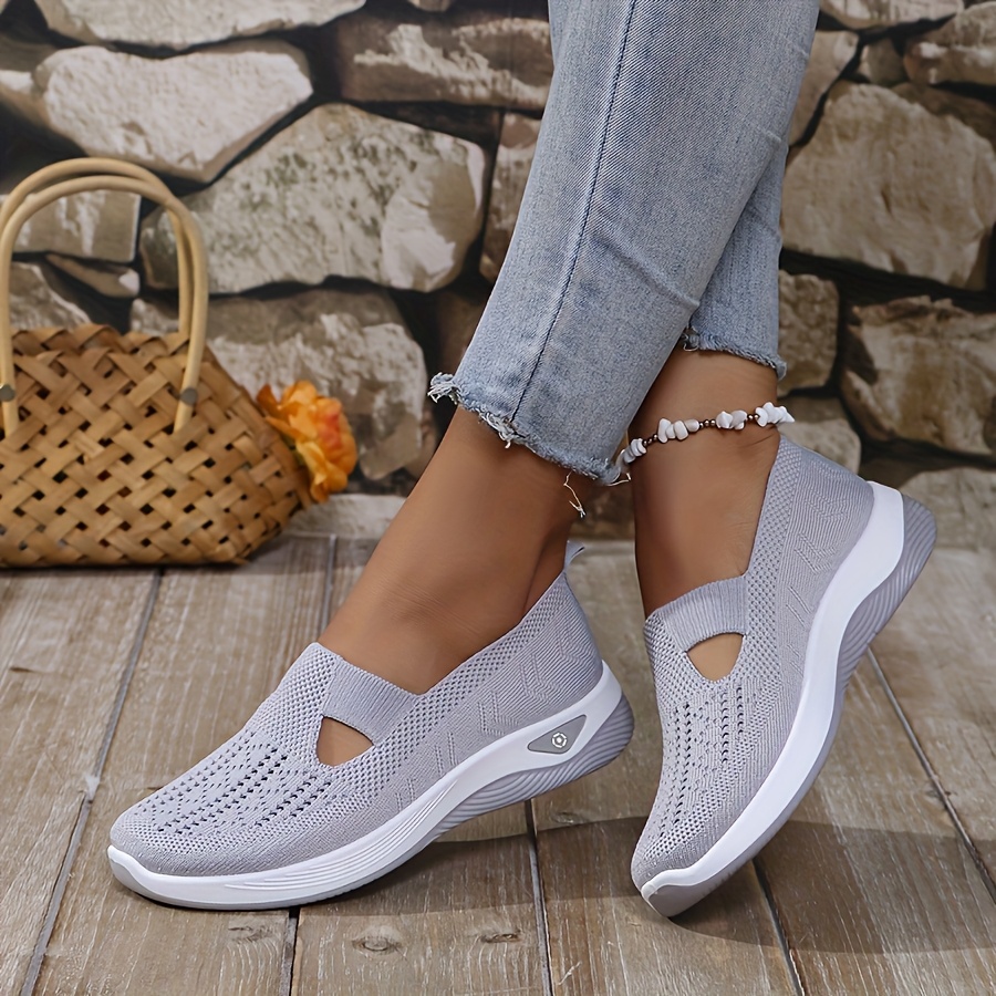 Dames lente zomer gebreide sli - Insole Arch Support recensie en prijs