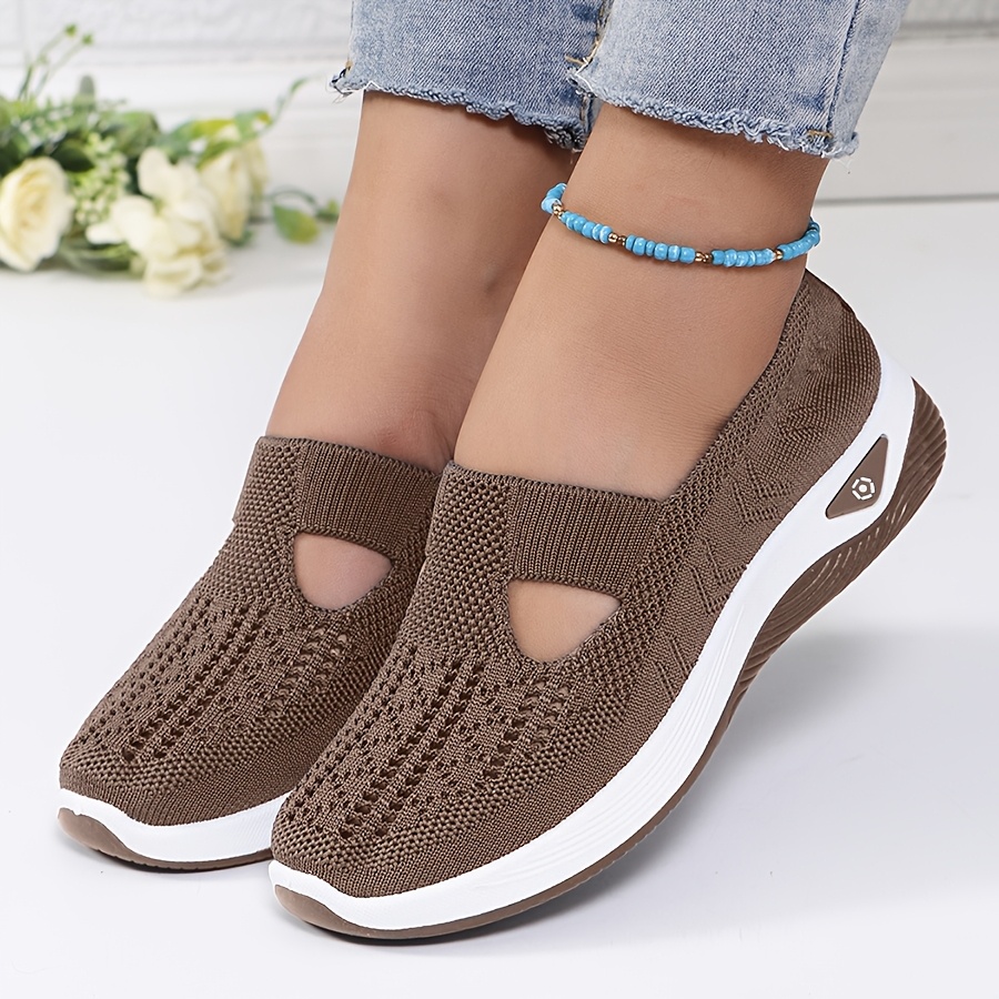 Dames lente zomer gebreide sli - Insole Arch Support recensie en prijs